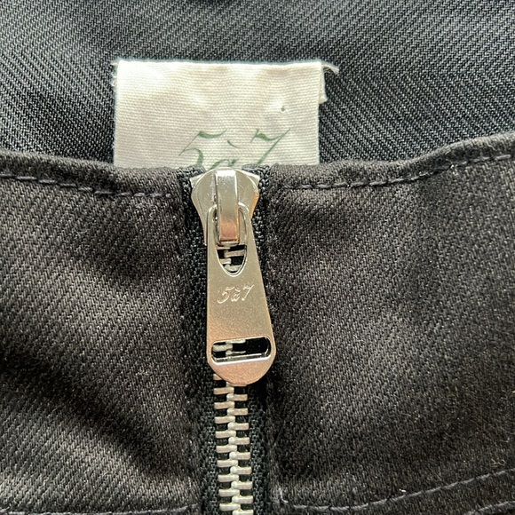 NWT cinq à sept Loren Pant Black Denim Size 2 - Picture 8 of 11